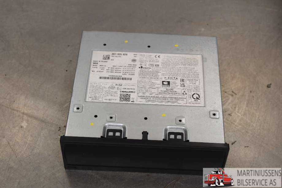 Bilstereo til VW Polo, 2017-2021 (Type VI, Fase 1)  (VW|)