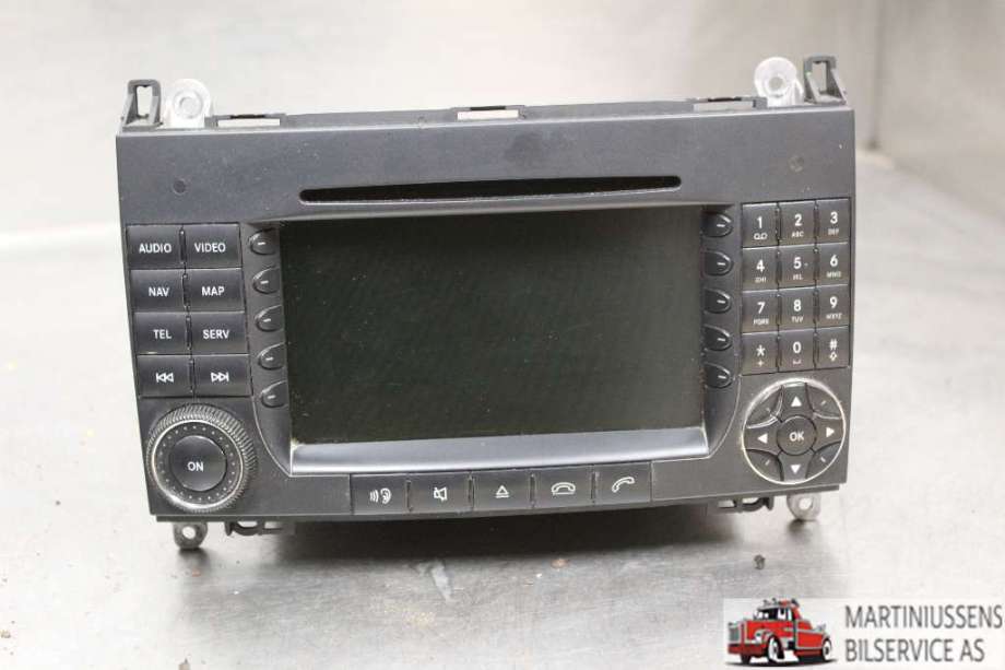 Bilstereo til Mercedes B-Klasse, 2005-2008 (Fase 1) (W245) (W245) (MERCEDES|)