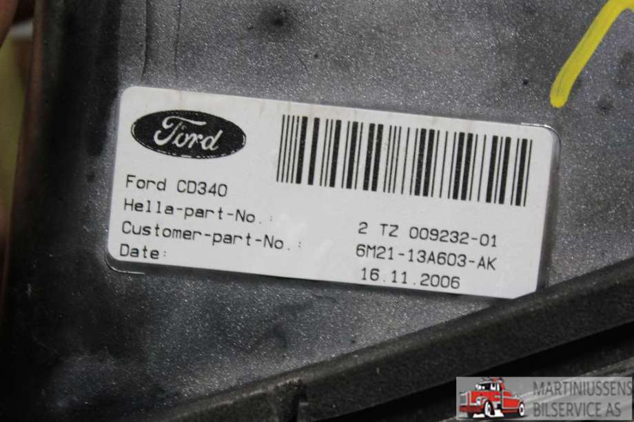 Baklykt venstre indre til Ford S-Max 2006-2010 (Type I, Fase 1)  (FORD||6M21-13A603-AK)