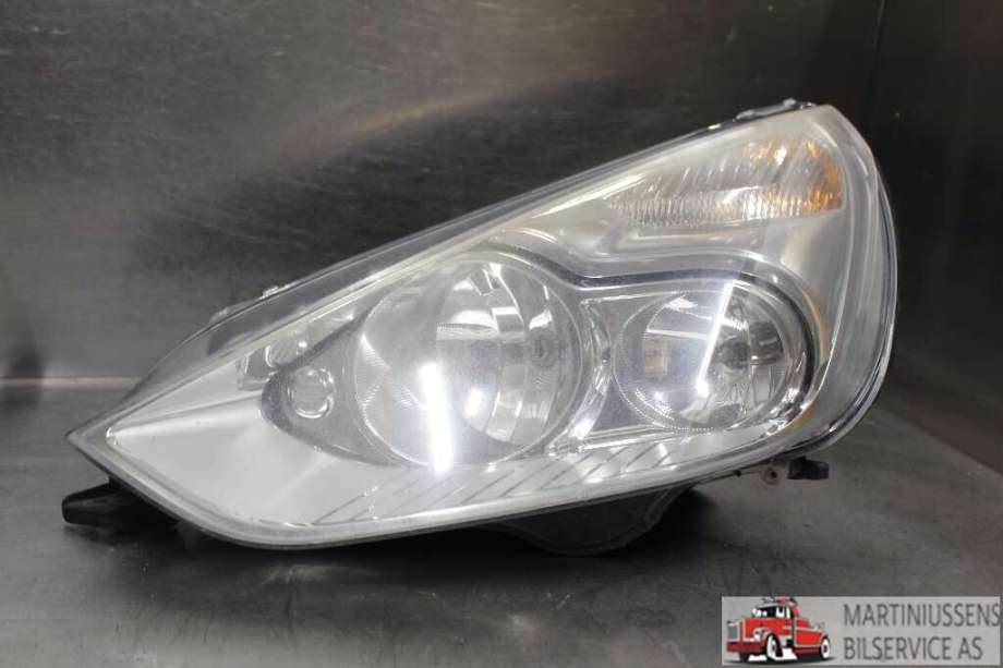 Frontlykt venstre halogen til Ford S-Max, 2006-2010 (Type I, Fase 1)  (FORD|)