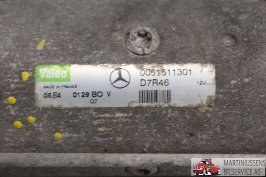Starter diesel til Mercedes Vito/Viano 2004-2010 (Fase 1) (W639) (W639) (MERCEDES||0051511301)