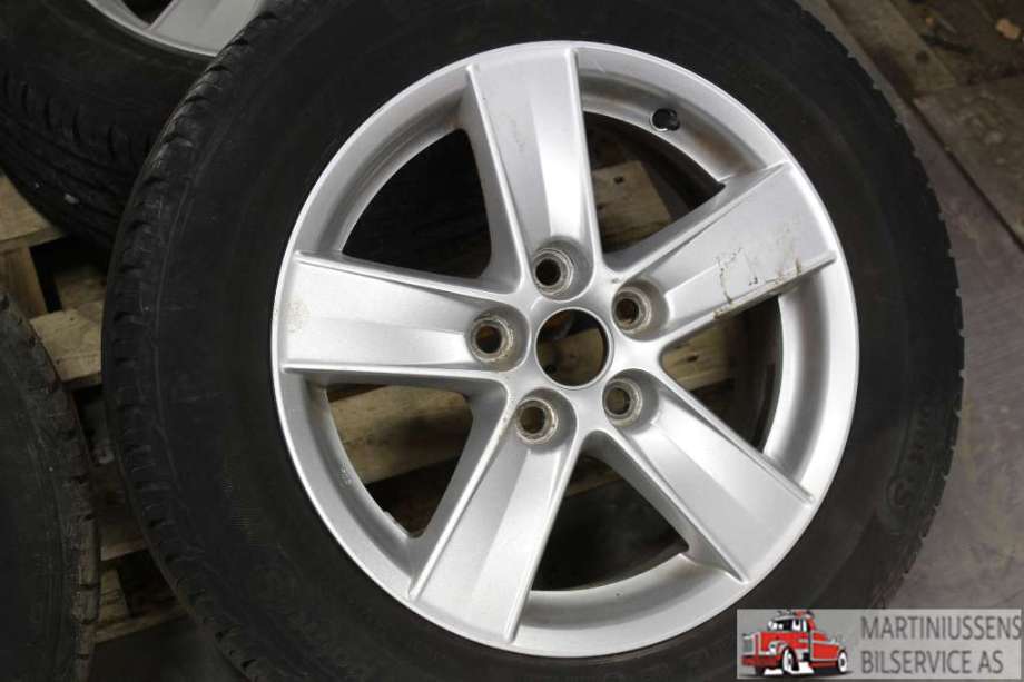 Felgsett aluminium til Mazda 3 2013-2016 (Type III, Fase 1)  (MAZDA|3;5X114|5X16;6|)