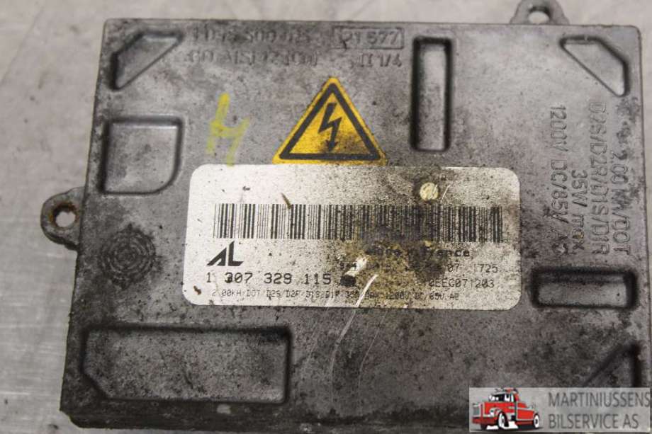 Styreenhet xenon/ballast til Audi A3 2003-2008 (Type II, Fase 1)  (AUDI||1 307 329 115)