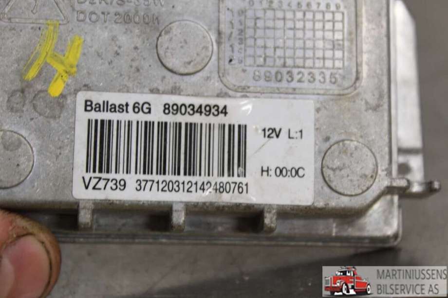Styreenhet xenon/ballast til Volvo S60 2005-2010 (Type I, Fase 2)  (VOLVO||89034934)