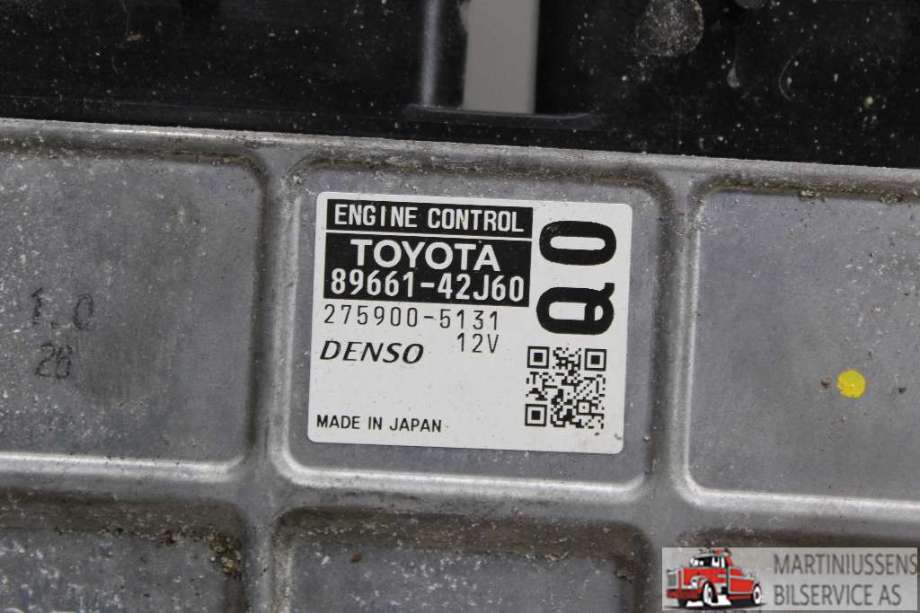 Styreenhet motor til Toyota RAV4 2013-2015 (Type IV, Fase 1)  (TOYOTA||89661-42J60)