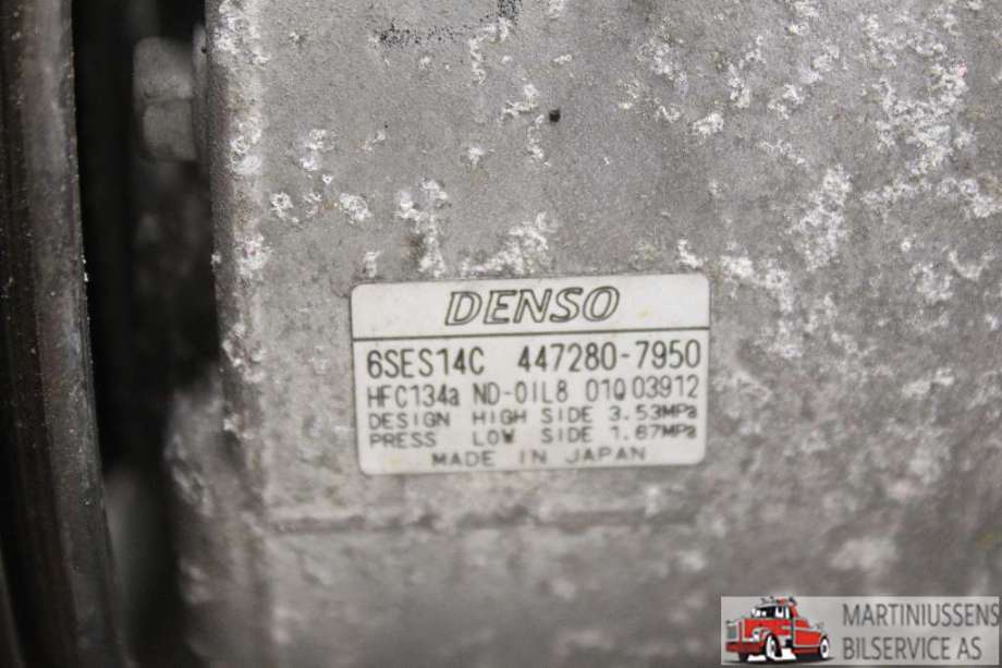 Aircondition kompressor til Toyota RAV4 2013-2015 (Type IV, Fase 1)  (TOYOTA||447280-7950)