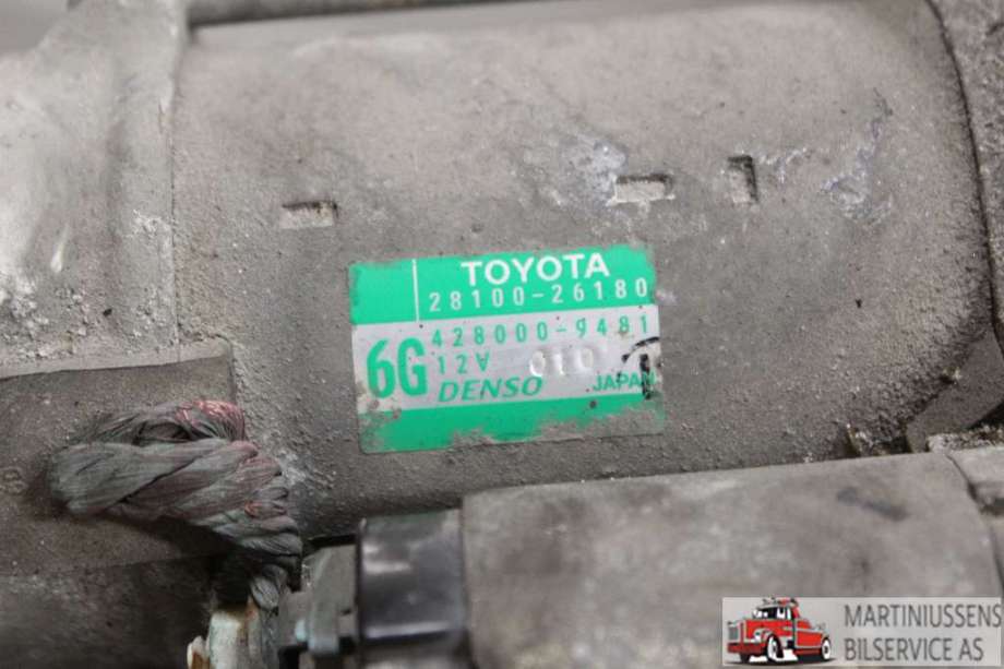Starter diesel til Toyota RAV4 2013-2015 (Type IV, Fase 1)  (TOYOTA||28100-26180)