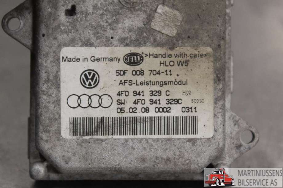 Styreenhet xenon/ballast til VW Golf, Plus/Cross 2005-2009 (Fase 1)  (VOLKSWAGEN|4F0 941 329 C||5DF 008 704-11)