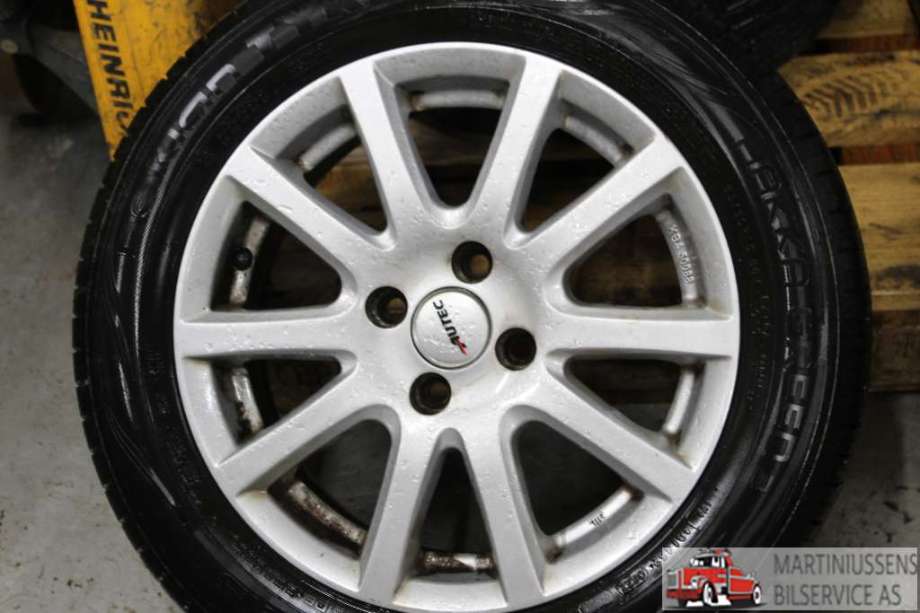 Felgsett aluminium til Toyota Yaris 2009-2011 (Type II, Fase 2)  (TOYOTA|4X100|6X15 ET 40|)