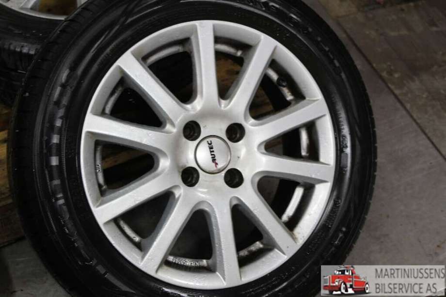 Felgsett aluminium til Toyota Yaris 2009-2011 (Type II, Fase 2)  (TOYOTA|4X100|6X15 ET 40|)