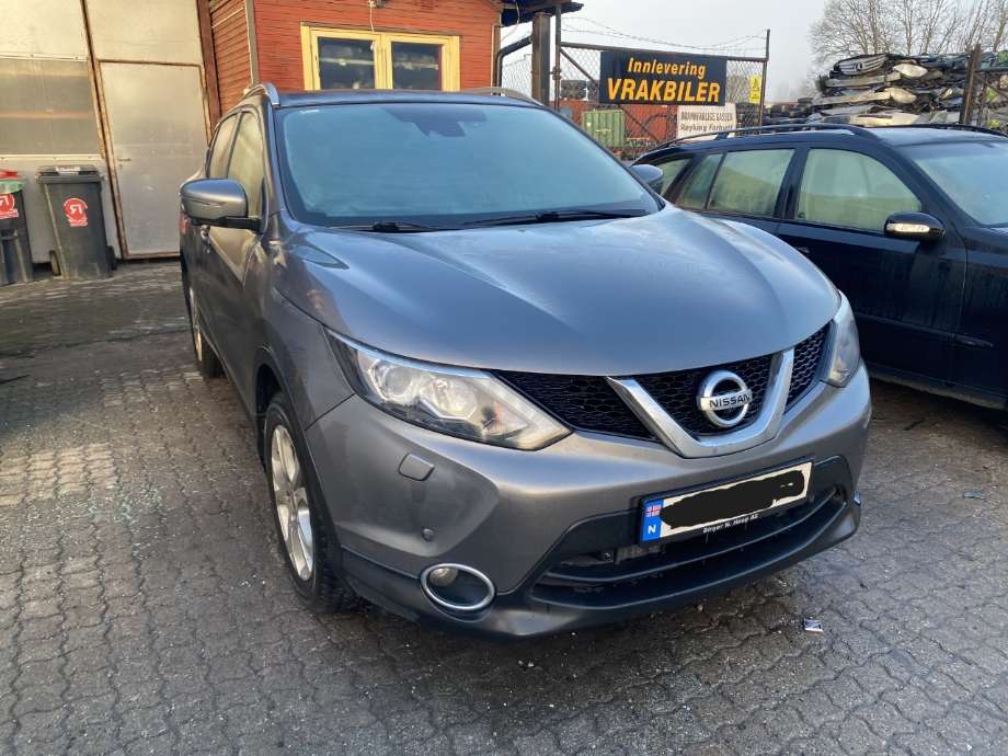 Grill til Nissan Qashqai, 2014-2021 (Type II)  (NISSAN|)