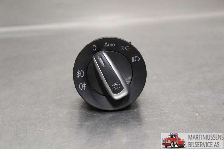 Bryter lys til VW Tiguan, 2011-2016 (Type I, Fase 2)  (VOLKSWAGEN|)