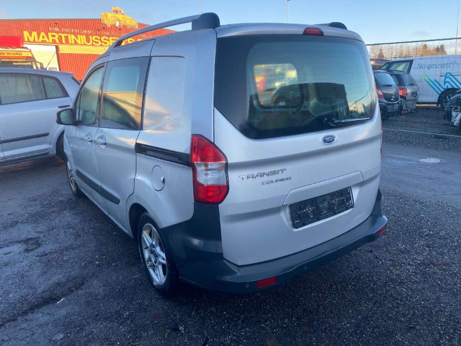 Støtfanger bak til Ford Transit Courier 2014-2018 (Type I, Fase 1)  (FORD|)