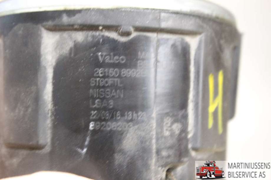 Tåkelykt høyre foran til Nissan Qashqai 2014-2021 (Type II)  (NISSAN||26150 8992B)