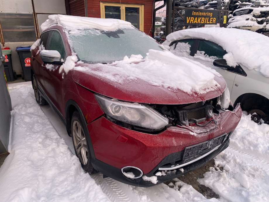 Viskerarmer frontrute til Nissan Qashqai, 2014-2021 (Type II) (NISSAN|)
