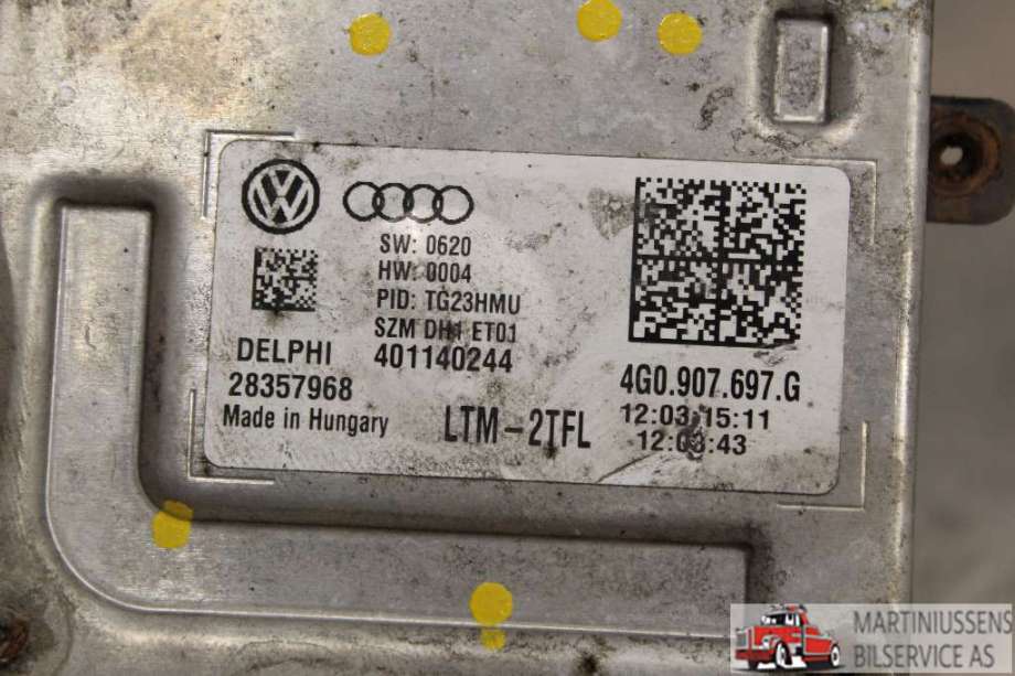 Styreenhet xenon/ballast til VW Transporter / Caravelle 2009-2015 (Fase 2) (T5) (T5) (VOLKSWAGEN||4G0.907.697.G)