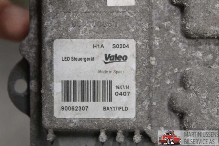 Styreenhet xenon/ballast til Peugeot 508 2014-2018 (Type I, Fase 2) (PEUGEOT||90062307)