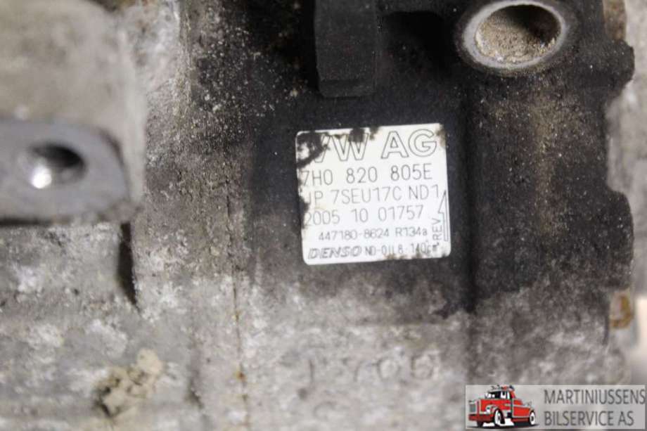 Aircondition kompressor til VW Transporter / Caravelle 2003-2009 (Fase 1) (T5) (T5) (VOLKSWAGEN||7H0 820 805E)