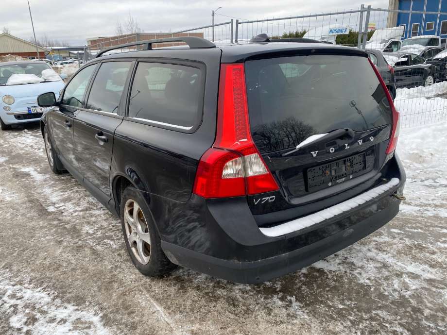 Spoiler bak til Volvo V70 2007-2013 (Type III, Fase 1)  (VOLVO|)