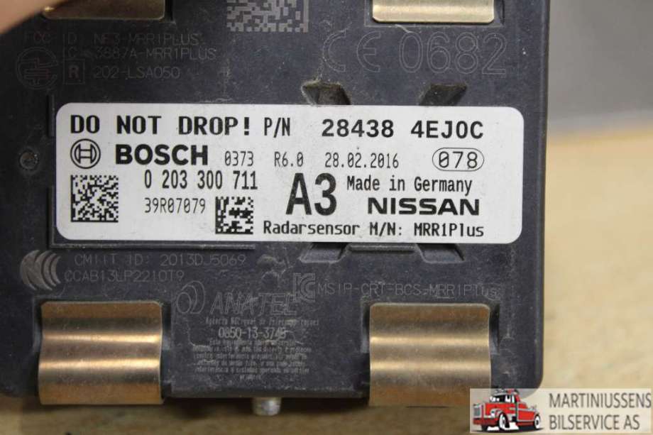Sensor radar til Nissan Qashqai 2014-2021 (Type II)  (NISSAN||28438 4EJ0C)