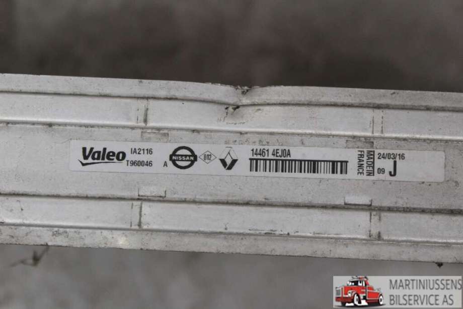 Intercooler til Nissan Qashqai 2014-2021 (Type II) (NISSAN||14461 4EJ0A)