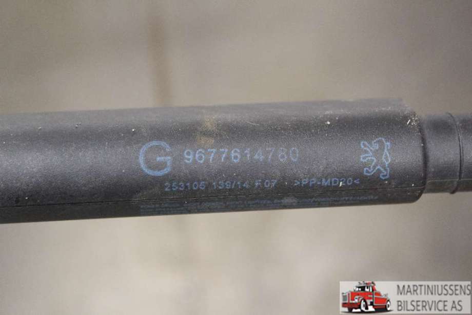 Baklukedemper til Peugeot 508 2014-2018 (Type I, Fase 2)  (PEUGEOT||9677614780)