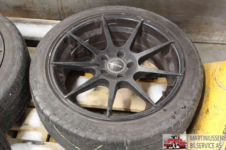 Felgsett aluminium til Volvo V60 2010-2013 (Type I, Fase 1)  (VOLVO||18X8)