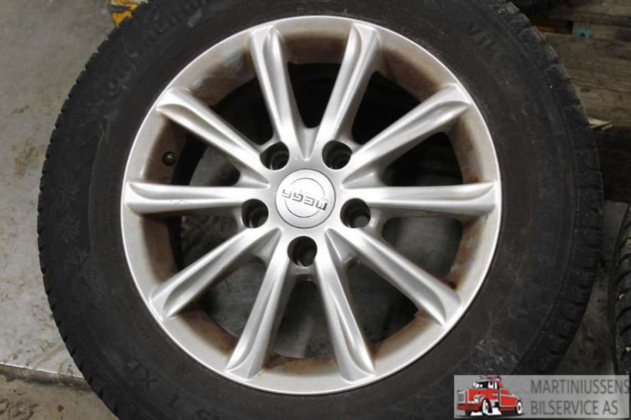 Felgsett aluminium til Nissan Primera 2002-2007 (P12) (P12) (NISSAN|3;5X114|6X15 ET 40|)