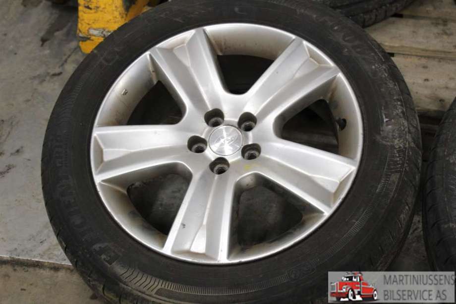 Felgsett aluminium til Subaru Outback 2007-2009 (Type III, Fase 2)  (SUBARU|5X100|7X17  ET 48|)