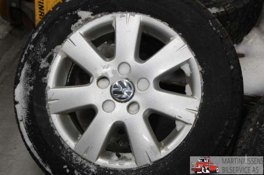 Felgsett aluminium til VW Golf VI 2008-2012  (VOLKSWAGEN||5X15 ET 50;6|2K1 071 495 666)