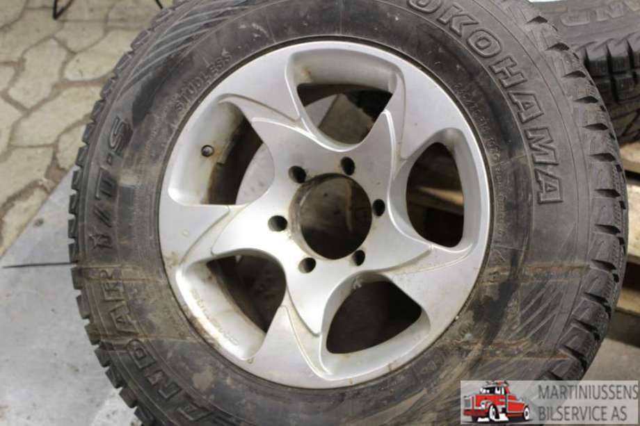 Felgsett aluminium til Ford Ranger / Ranger Raptor 2015-2022  (FORD|6X139;7|16 TOMS|)