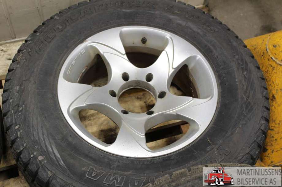 Felgsett aluminium til Ford Ranger / Ranger Raptor 2015-2022  (FORD|6X139;7|16 TOMS|)