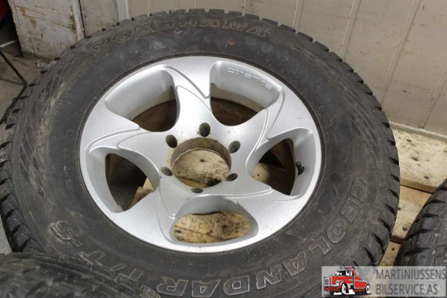 Felgsett aluminium til Ford Ranger / Ranger Raptor 2015-2022  (FORD|6X139;7|16 TOMS|)