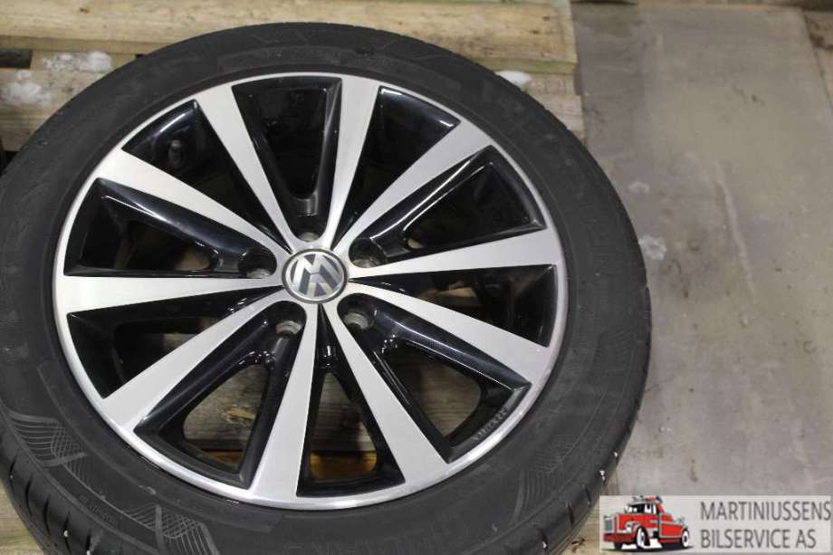 Felgsett aluminium til VW Polo 2009-2014 (Type V, Fase 1)  (VOLKSWAGEN|5X100|7X16 ET 46|)