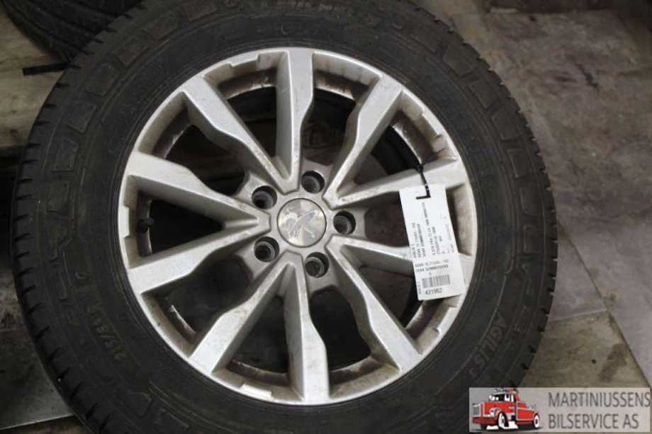 Felgsett aluminium til Peugeot Expert 2016-->> (Type III)  (PEUGEOT|5X108|7X16 ET 46|)