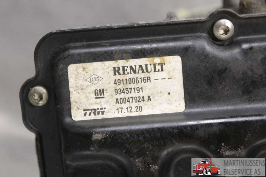 Servo pumpe mekanisk til Fiat Talento 2016-->>  (FIAT||491100616R)