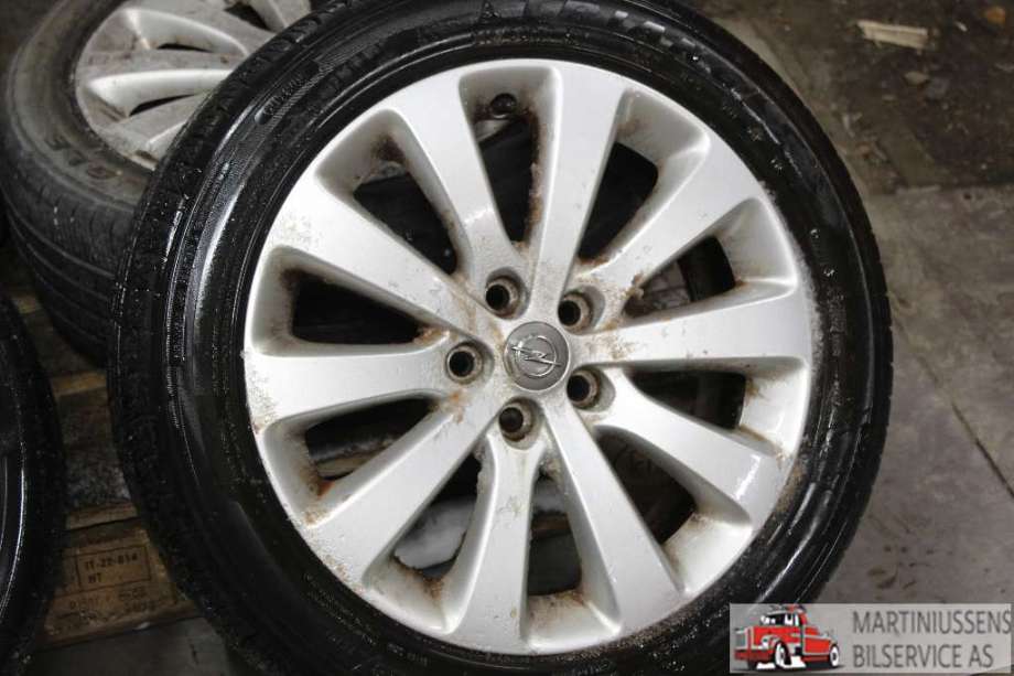 Felgsett aluminium til Opel Astra H 2004-2009  (OPEL|5X110|7X17|)