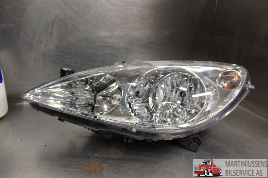 Frontlykt venstre halogen til Peugeot 307 2001-2004 (Fase 1) (PEUGEOT||550-1128L-LHD)