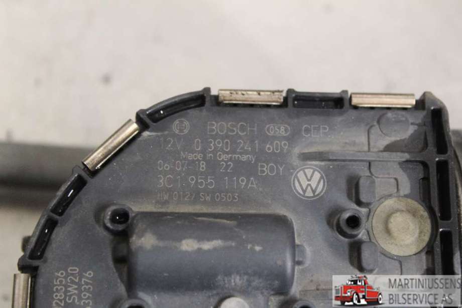 Viskermotor frontrute til VW Passat 2005-2010 (B6) (B6) (VOLKSWAGEN||0 390 241 609|3C1 955 119A)