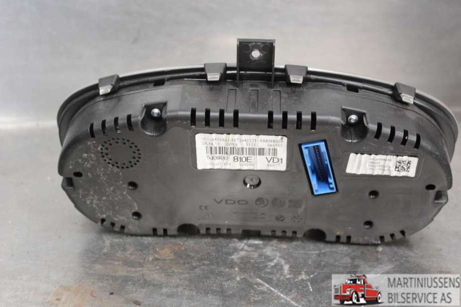 Speedometer til Škoda Roomster 2010-2015 (Fase 2)  (SKODA||5J0920 810E)