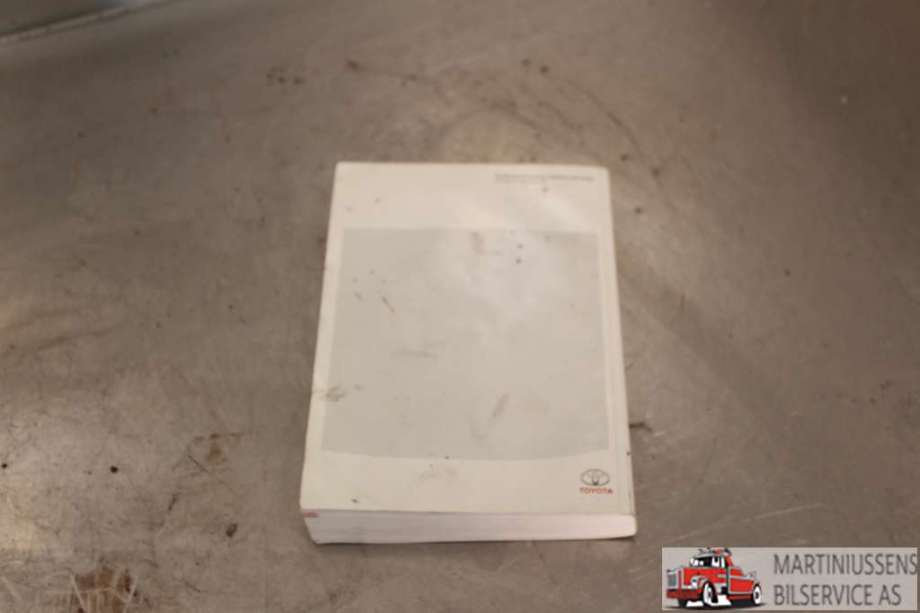 Instruksjonsbok til Toyota Auris 2007-2010 (Type I, Fase 1)  (TOYOTA|)