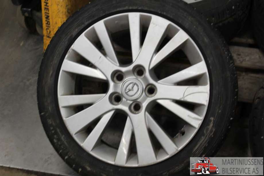 Felgsett aluminium til Mazda 6 2008-2010 (Type II, Fase 1)  (MAZDA|3;5X114|7X17 ET 60|)