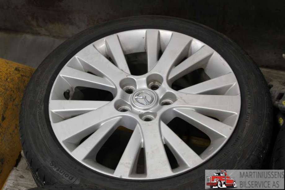 Felgsett aluminium til Mazda 6 2008-2010 (Type II, Fase 1)  (MAZDA|3;5X114|7X17 ET 60|)
