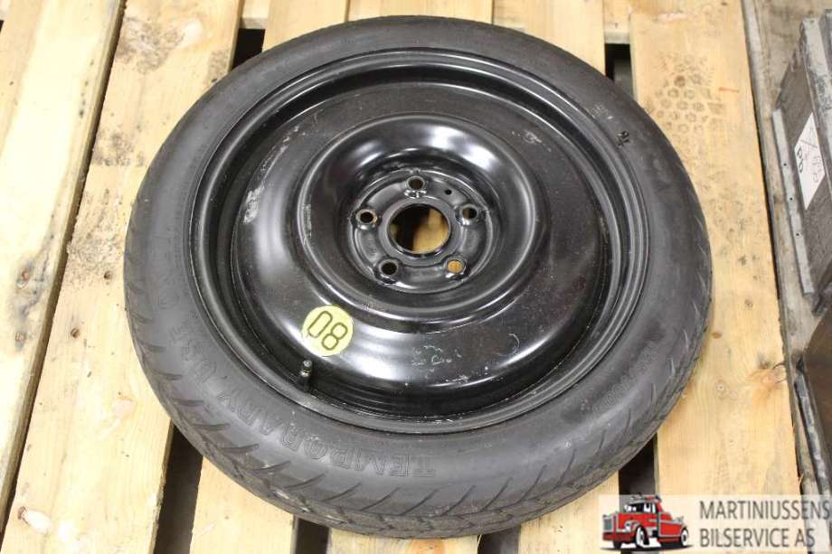 Reservehjul til Toyota Auris, 2007-2010 (Type I, Fase 1)  (TOYOTA|3;5X114)