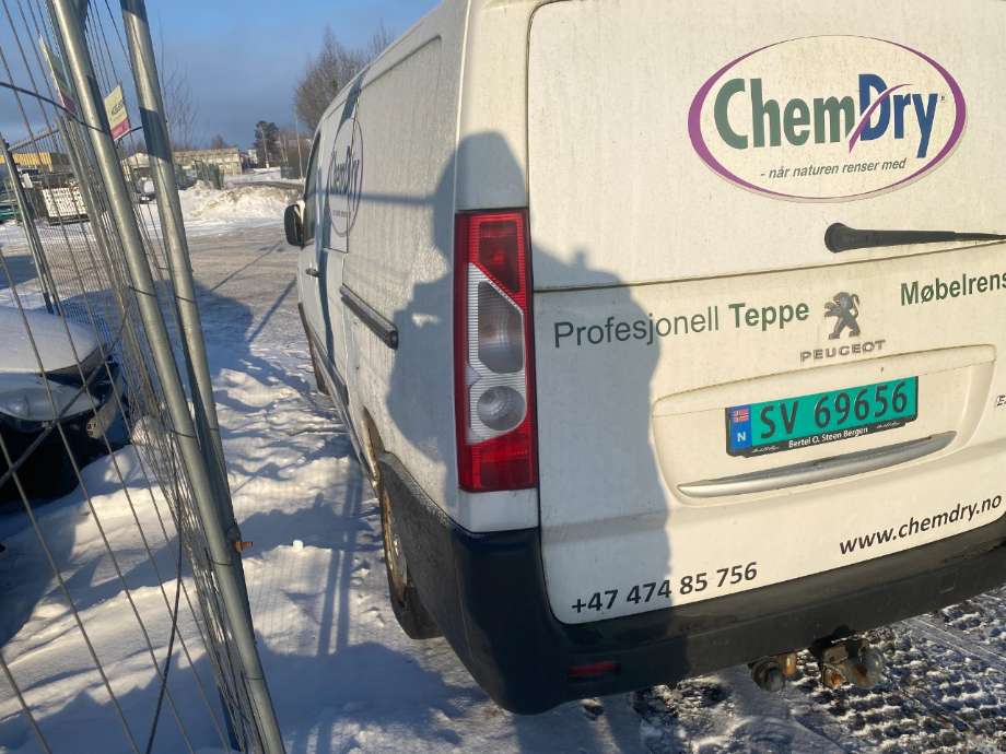 Støtfanger bak til Peugeot Expert 2007-2016 (Type II)  (PEUGEOT|)