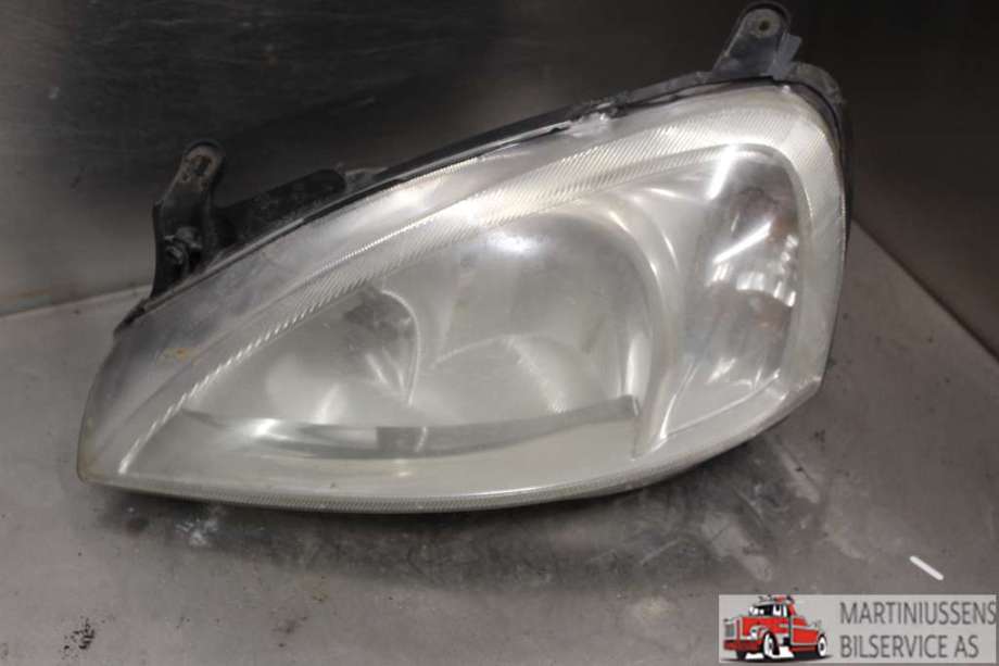 Frontlykt venstre halogen til Opel Corsa C, 2000-2006  (OPEL|)