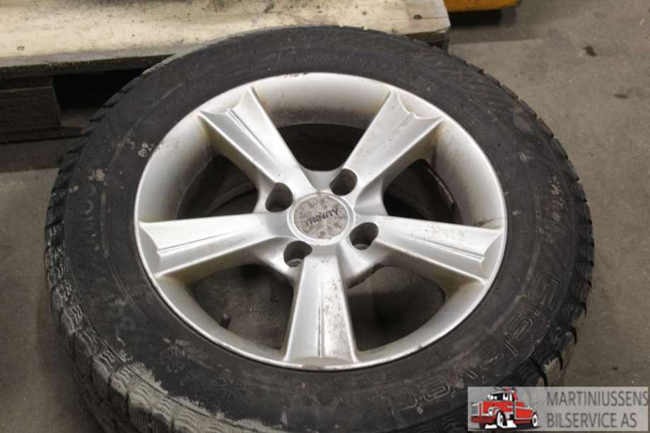 Felgsett aluminium til Peugeot Partner 2015-2019 (Type II, Fase 2)  (PEUGEOT|4X108|5X15 ET 24;6|)