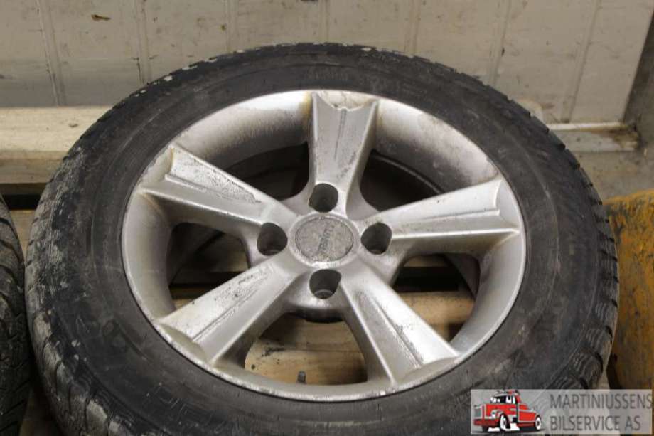 Felgsett aluminium til Peugeot Partner 2015-2019 (Type II, Fase 2)  (PEUGEOT|4X108|5X15 ET 24;6|)