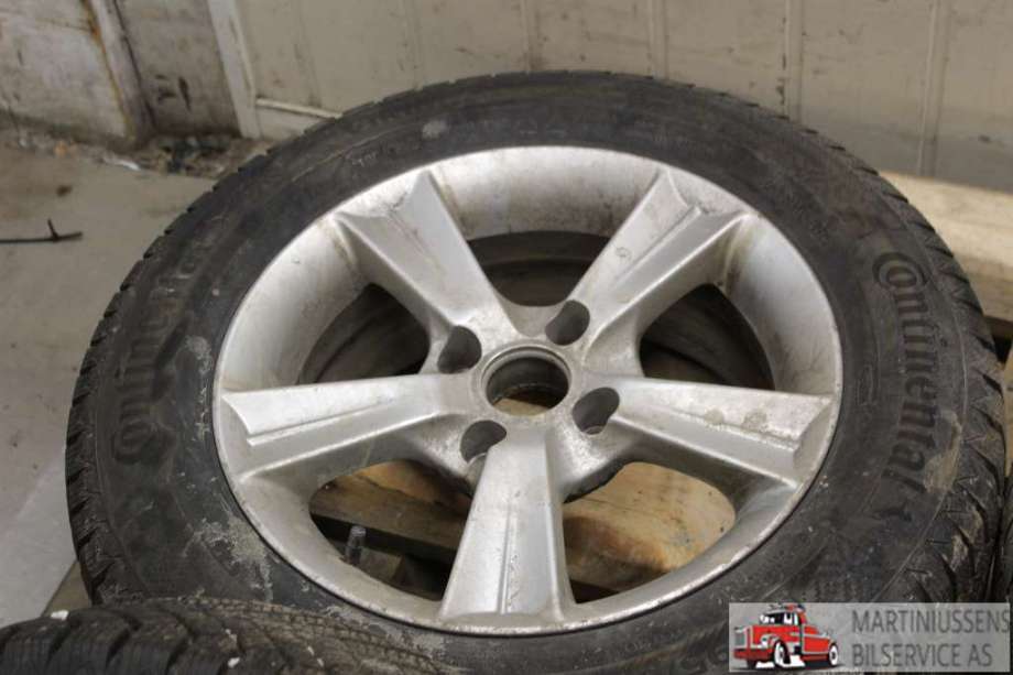 Felgsett aluminium til Peugeot Partner 2015-2019 (Type II, Fase 2)  (PEUGEOT|4X108|5X15 ET 24;6|)