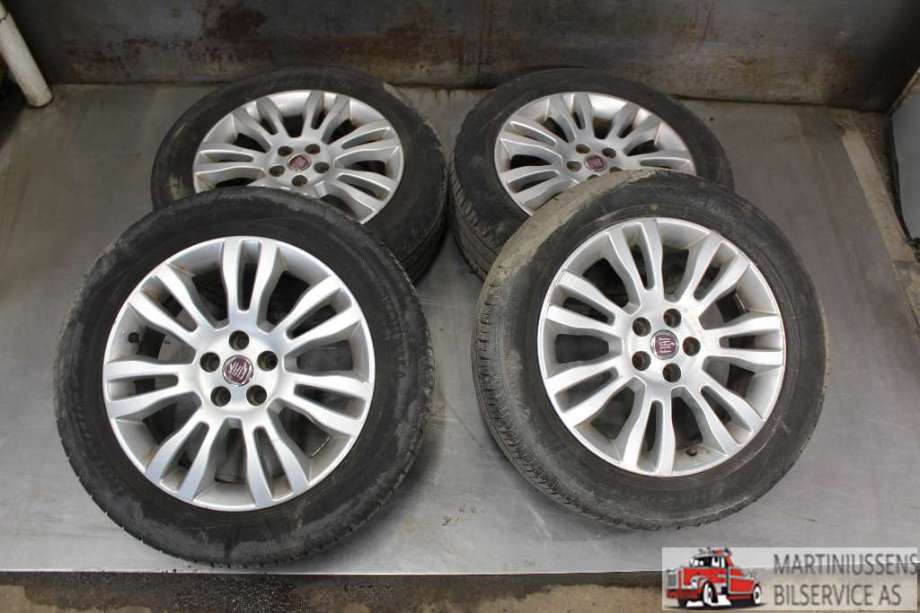 Felgsett aluminium til Fiat Doblo, 2010-->> (Type II)  (FIAT|5X100)